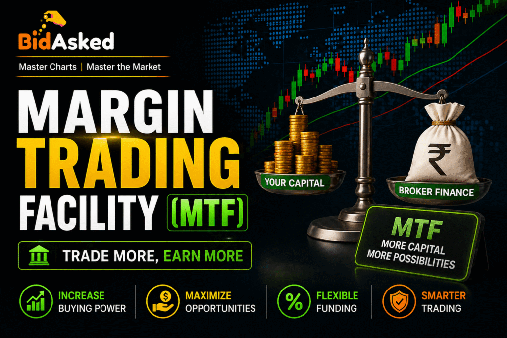 Margin Trading Facility (MTF) explained with leverage trading concept in stock market