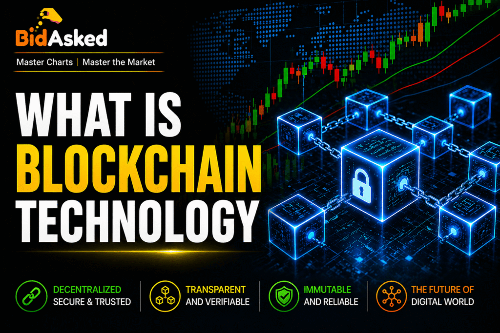 Blockchain technology explained, decentralized digital ledger system for secure transactions