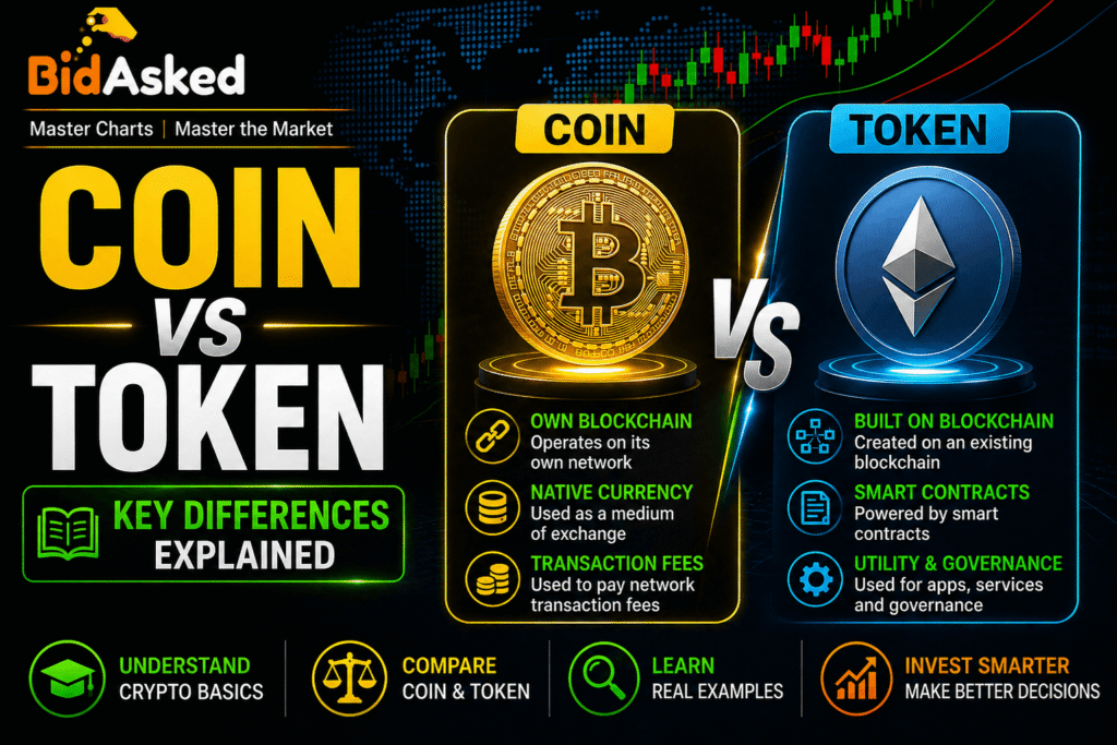 Important Key Differences Between Coin And Token In Cryptocurrency Coin vs Token: Understanding Crypto Basics