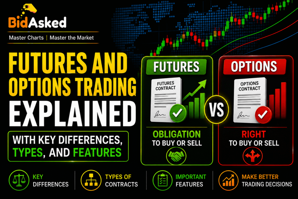 What Are Futures And Options? Meaning, Types, Features and Key Differences Futures and options trading explained with key differences, types, and features